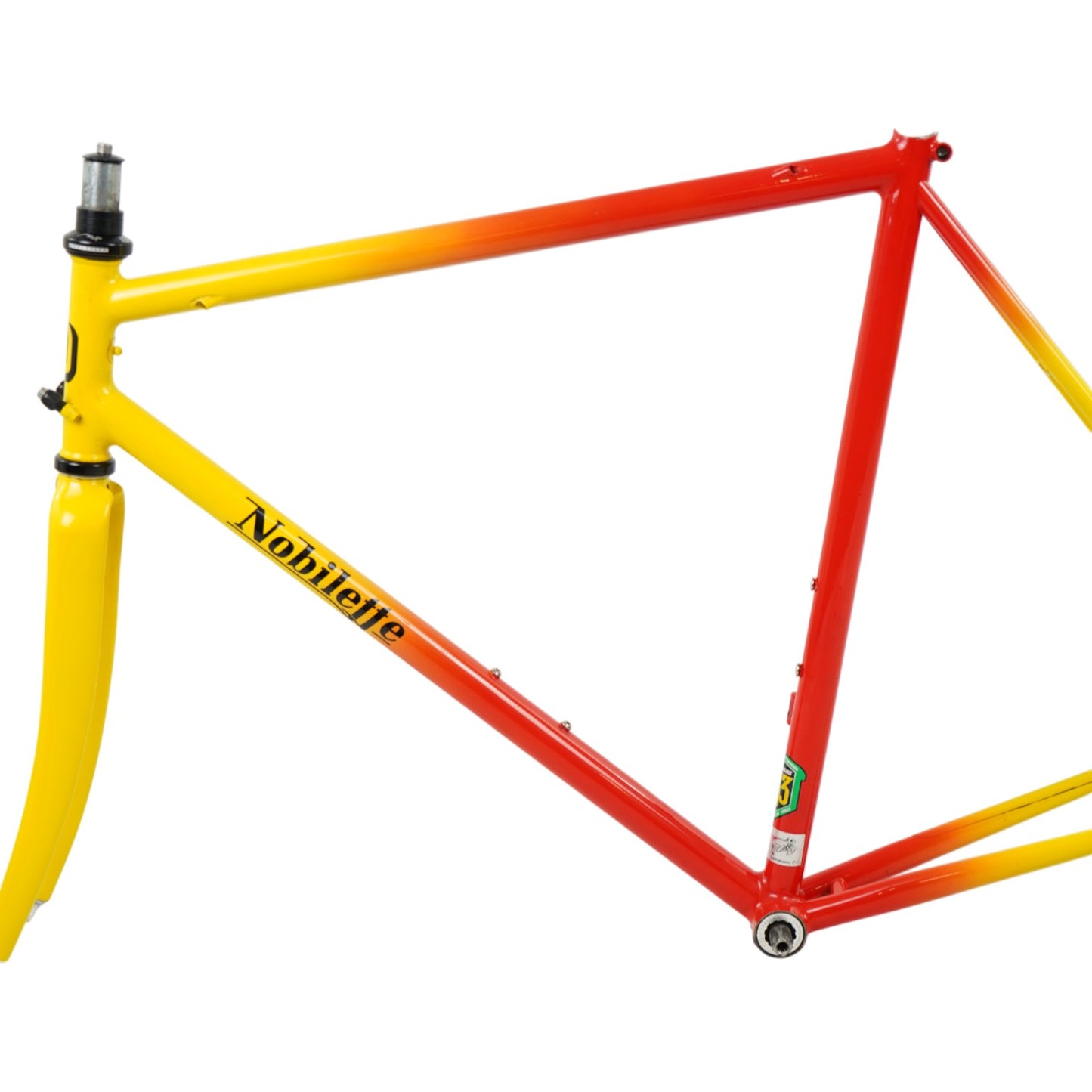 Nobilette Reynolds 853 Steel Rim Brake Road Bike Frameset - 56cm