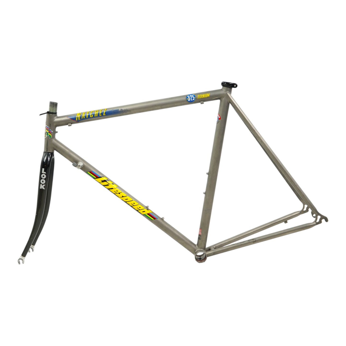 55cm Litespeed Natchez Titanium 700c Rim Brake Road Bike Frameset