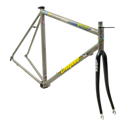 55cm Litespeed Natchez Titanium 700c Rim Brake Road Bike Frameset
