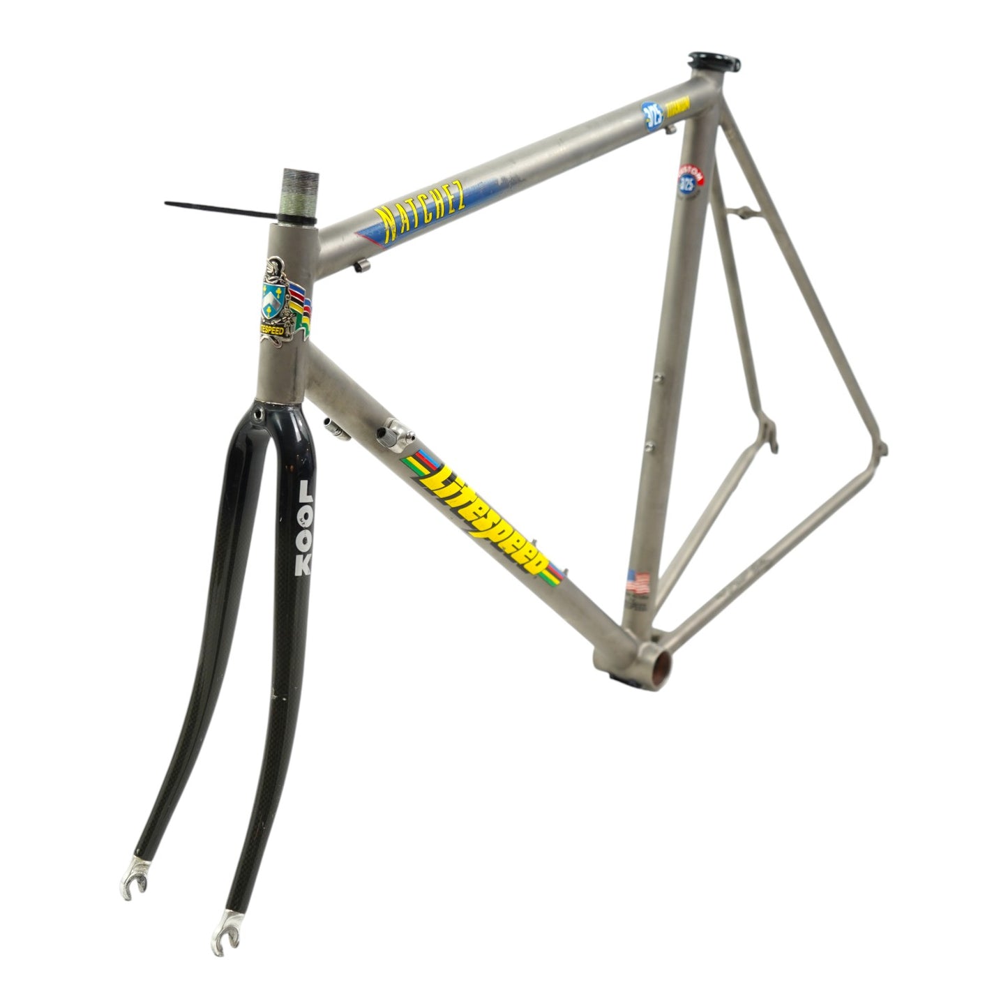 55cm Litespeed Natchez Titanium 700c Rim Brake Road Bike Frameset