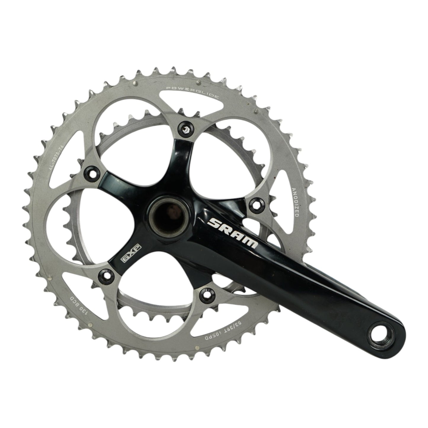 SRAM GXP Powerglide 53/39 Tooth 175mm Crankset