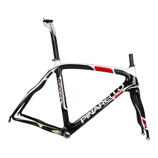 2012 Pinarello Dogma 60.1 700c Carbon Rim Brake Frameset - 55cm, DI2/AXS