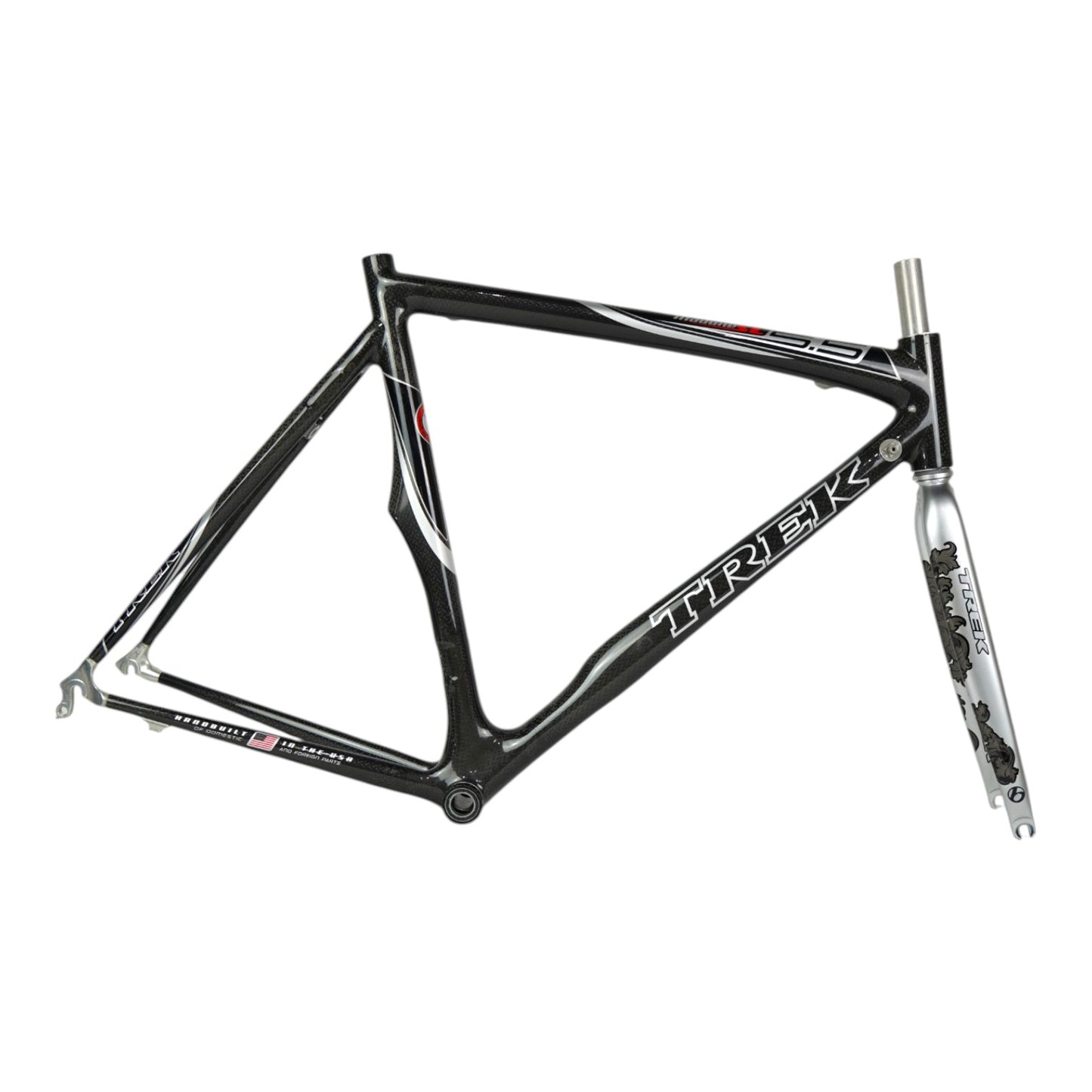2007 Trek Madone 5.5 SL 58cm Carbon 700c Rim Brake Road Frameset w/ Limited Edition Fork