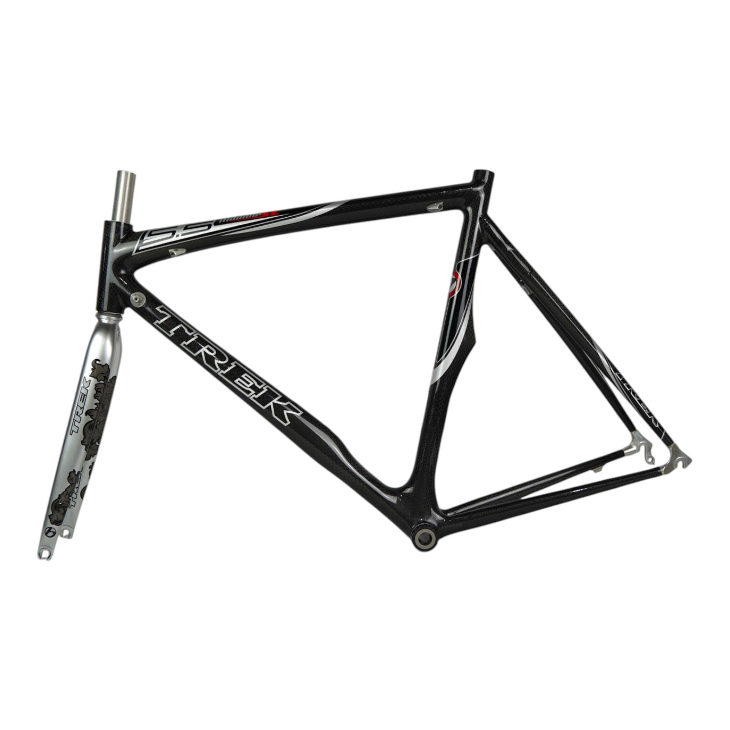 2007 Trek Madone 5.5 SL 58cm Carbon 700c Rim Brake Road Frameset w/ Limited Edition Fork