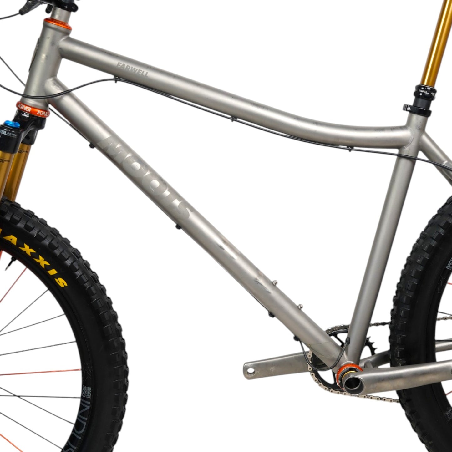 2020 Moots Farwell Titanium 27.5+ Disc Brake Mountain Bike - XL, Custom Build