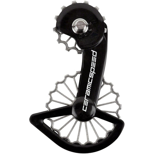 CeramicSpeed OSPW Pulley Wheel System Shimano Dura-Ace 9250/Ultegra 8150 - Coated Races 3D Printed Ti Pulley Carbon Cage