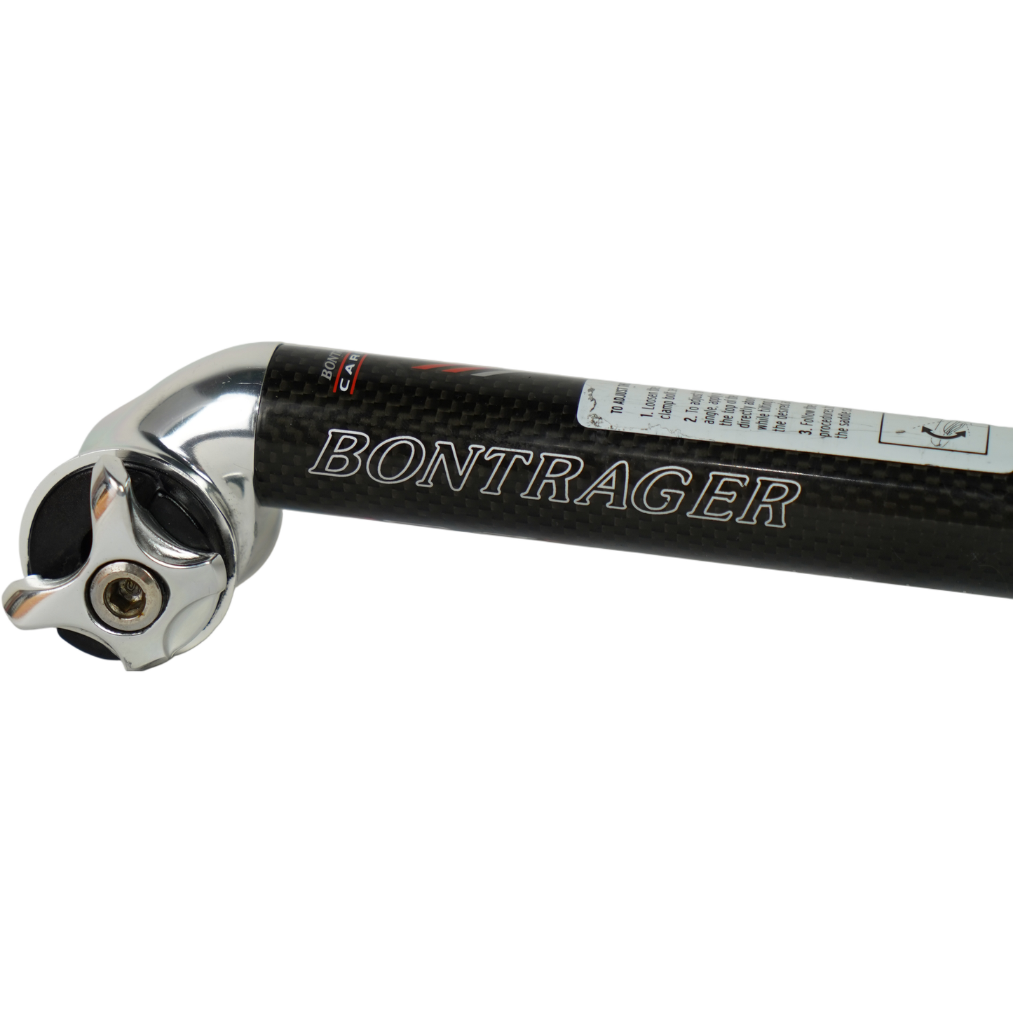 Bontrager Carbon 27.2x250mm Road Bike Seatpost W/ Adjustable Clamp Head