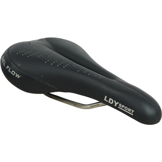Selle Italia Gel Flow LDY Sport Womens Bike Saddle W/ Vanox Rails