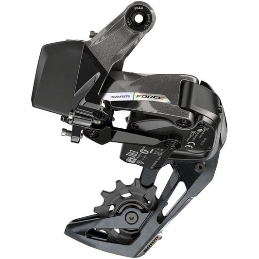 SRAM Force XPLR AXS eTap Rear Derailleur - 12-Speed Medium Cage 44t Max Battery Not Included Iridescent Gray D2