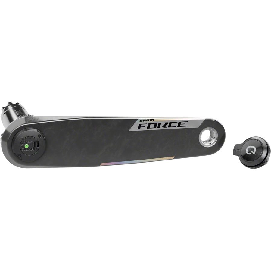 SRAM Force AXS Wide Left Crank Arm Power Meter Spindle Assembly - 165mm 12/13-Speed DUB PM Spindle Carbon E1