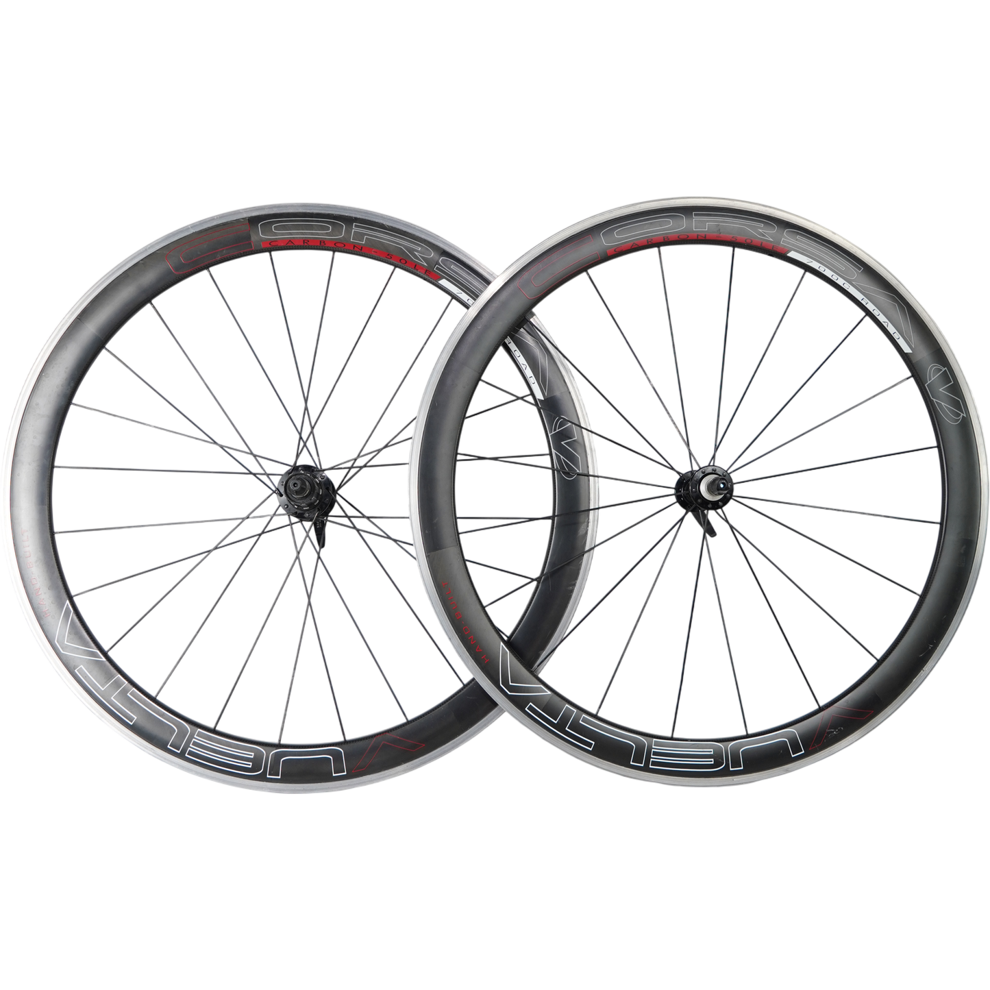 Vuelta Corsa Carbon-50 700c Rim Brake Deep Clincher Road Wheelset
