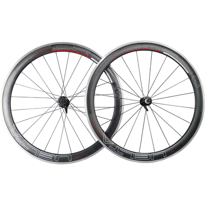 Vuelta Corsa Carbon-50 700c Rim Brake Deep Clincher Road Wheelset
