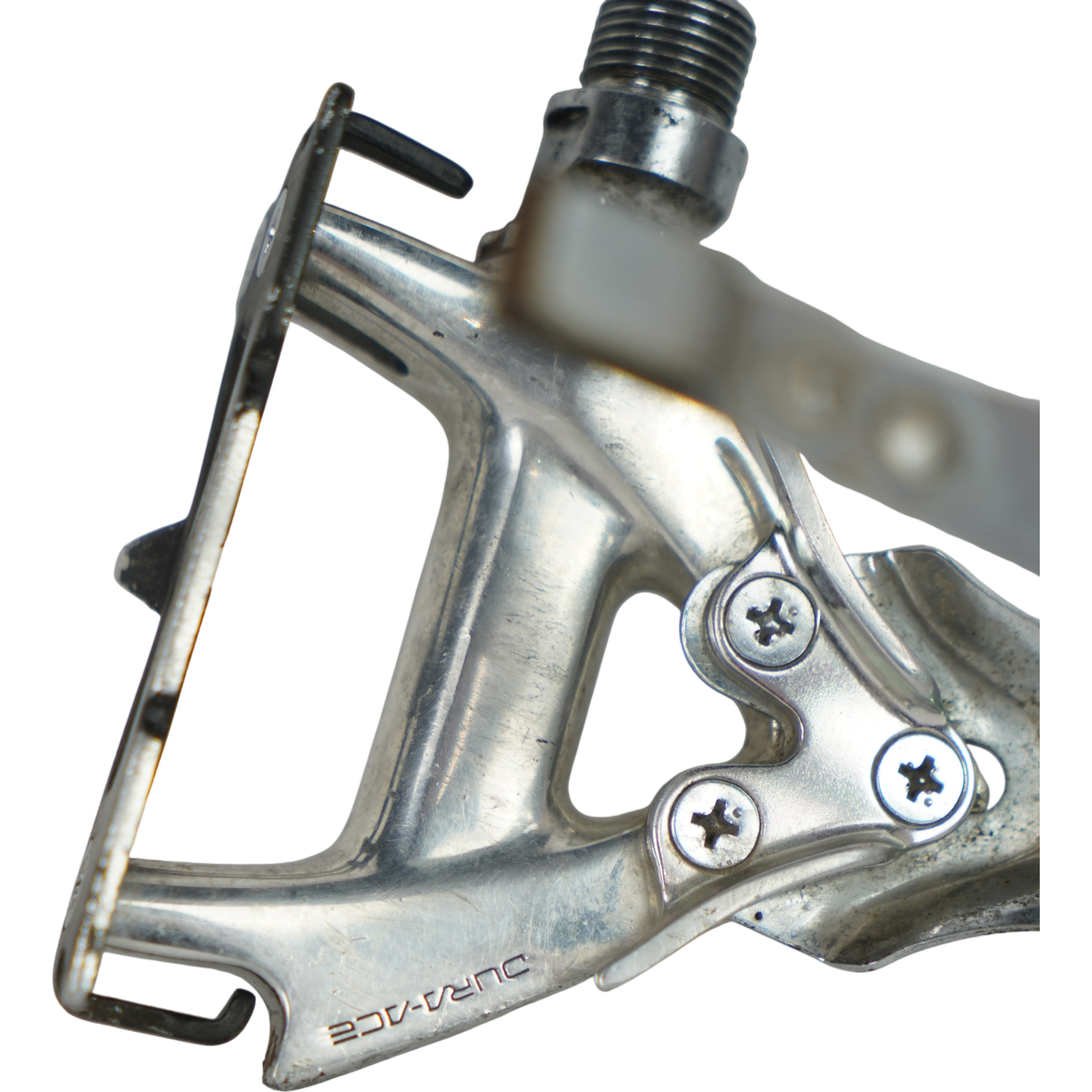 Vintage Shimano Dura-Ace PD-7400 Road Bike Pedals W/ Toe Clips