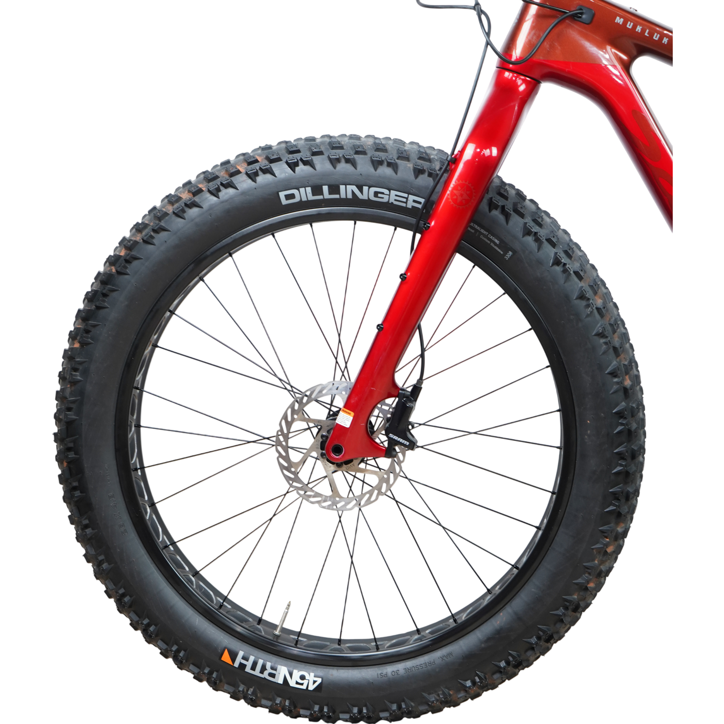 2017 Salsa Mukluk Carbon GX Eagle 26x4.8" Fat Bike - Medium