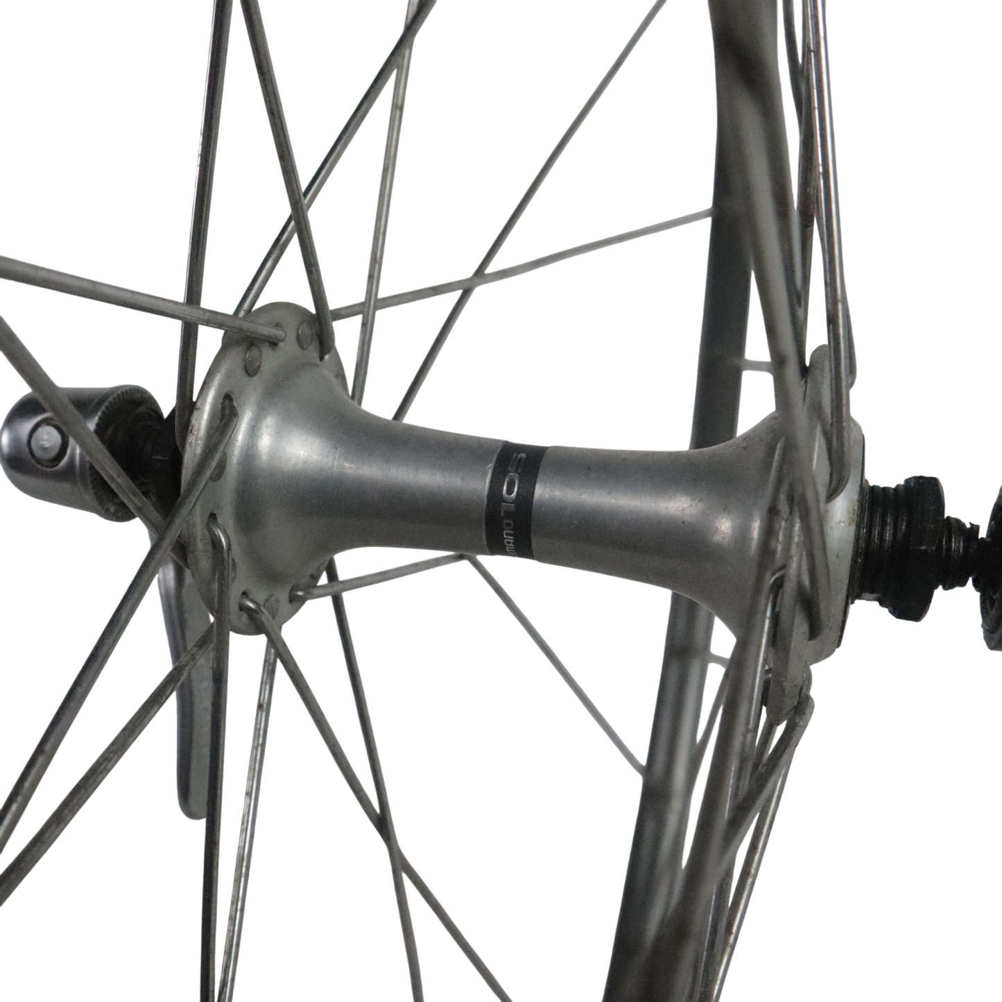 Vintage Wolber T430 Alpine 700c Rim Brake Aluminum Clincher Road Wheelset