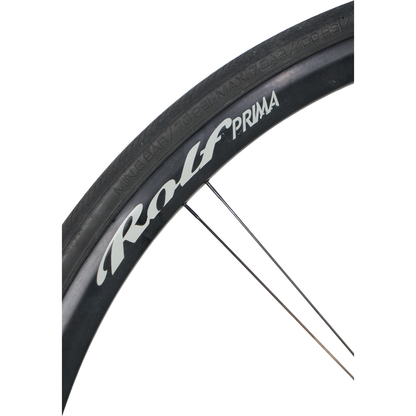 Rolf Prima Elan 700c Disc Brake Aluminum Road Wheelset W/ Tires & Rotors