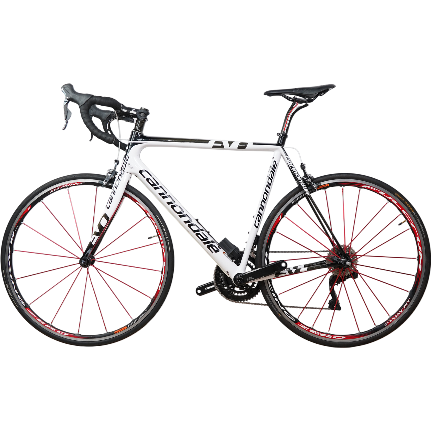2013 Cannondale SuperSix EVO Carbon Rim Brake Road Bike - Shimano Di2 - 54cm