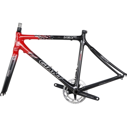 Giant TCR C2 700c Carbon Rim Brake Road Frame W/ Raceface Cadence Crankset - 52