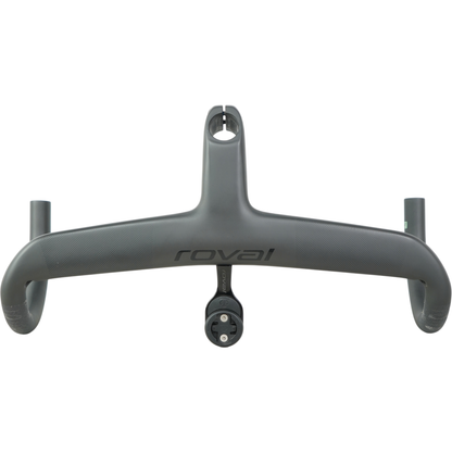 Roval Rapide Cockpit Carbon 42x110mm Road Drop Bar/Stem W/ Computer Mount