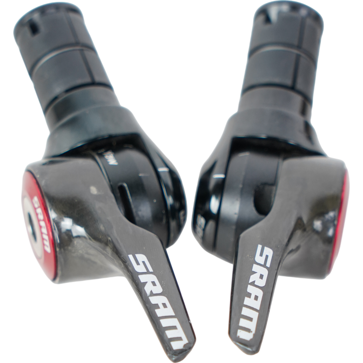 SRAM Red Yaw Carbon Bar End Friction 10 Speed Mechanical TT/Tri Shifter Set 09T3