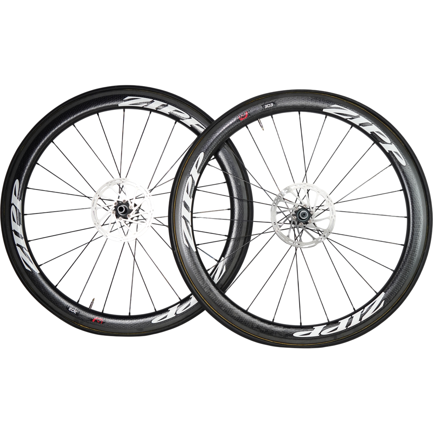 Zipp 303 Firecrest 700c Disc Brake Carbon Tubular Road Bike Wheelset