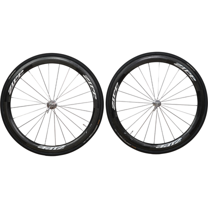 Zipp 303 700c Rim Brake Carbon Tubular Road Bike Wheelset W/ Tires