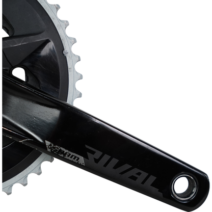 SRAM Rival DUB Wide 2x12 172.5mm Road Crankset W/ 43/30t Chainrings