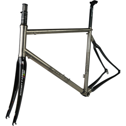 58cm Ritchey Titanium Breakaway 700c Rim Brake Road Frameset W/ Carbon Fork