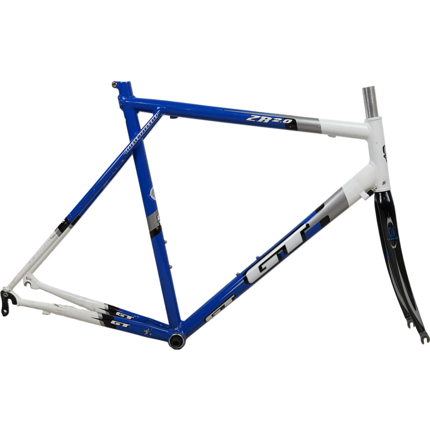 GT ZR 2.0 Triple Triangle 700c Rim Brake Aluminum Road Frameset W/ Carbon Fork