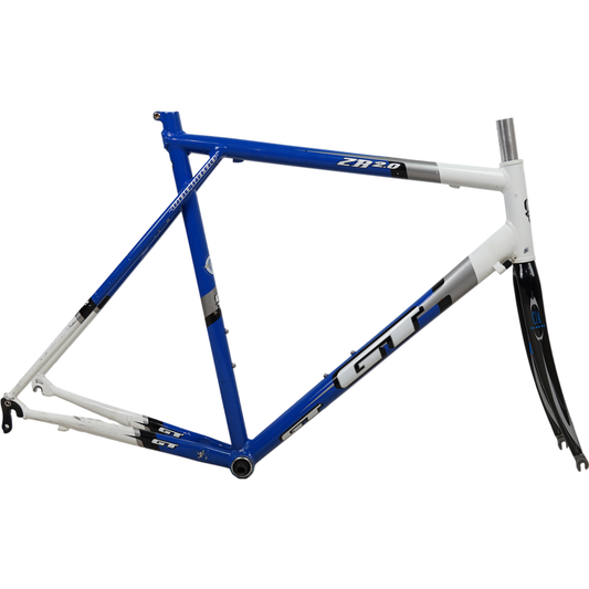 GT ZR 2.0 Triple Triangle 700c Rim Brake Aluminum Road Frameset W/ Carbon Fork