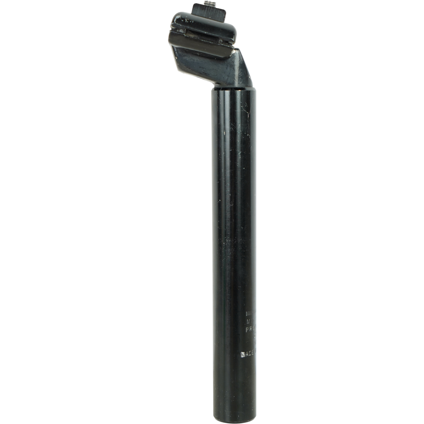 Vintage Proponent Black 27.2mm Setback Road Bike Seatpost 230mm