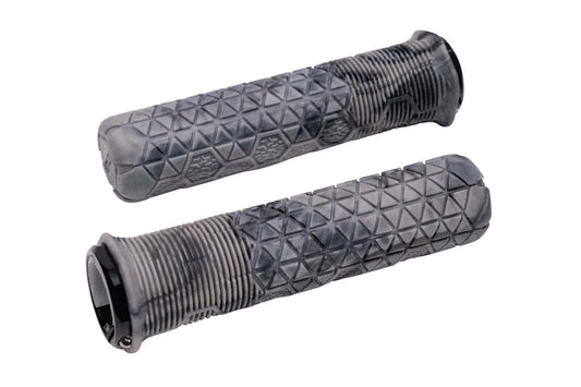 Fractal Lock-On Trail Grip - 31.5mm / Gray Swirl