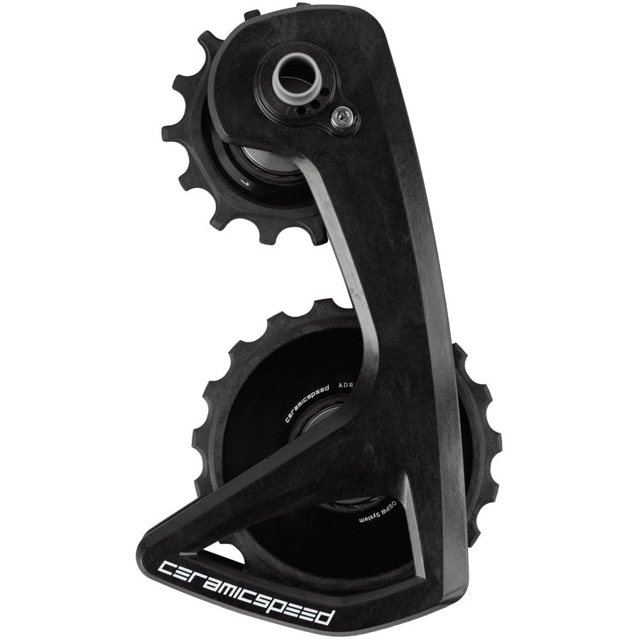 CeramicSpeed OSPW RS Alpha Pulley Wheel System Campagnolo Super Record WRL - ALPHA Aluminum Pulley Carbon Cage BLK