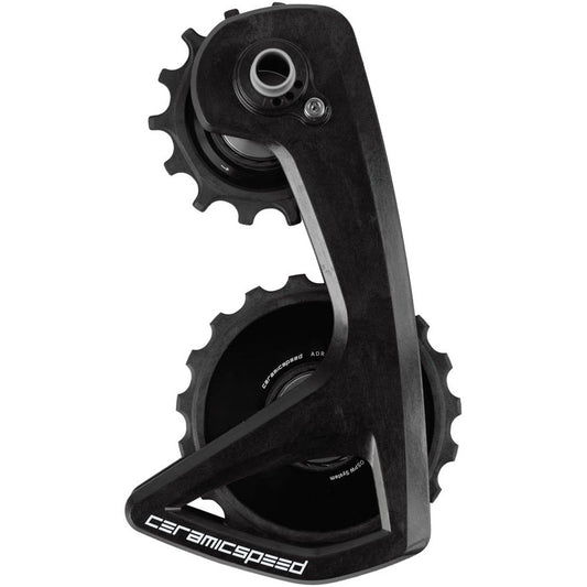 CeramicSpeed OSPW RS Alpha Pulley Wheel System Campagnolo Super Record WRL - ALPHA Aluminum Pulley Carbon Cage BLK