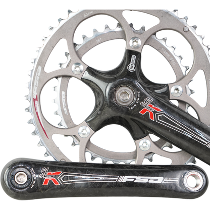 FSA SL-K ISIS Drive 175mm Road Bike Crankset W/ 50/36t Chainrings
