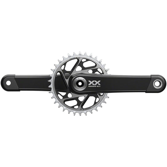 SRAM XX SL Eagle T-Type Crankset - 170mm 12-Speed 34t Chainring Direct Mount DUB Spindle Interface BLK
