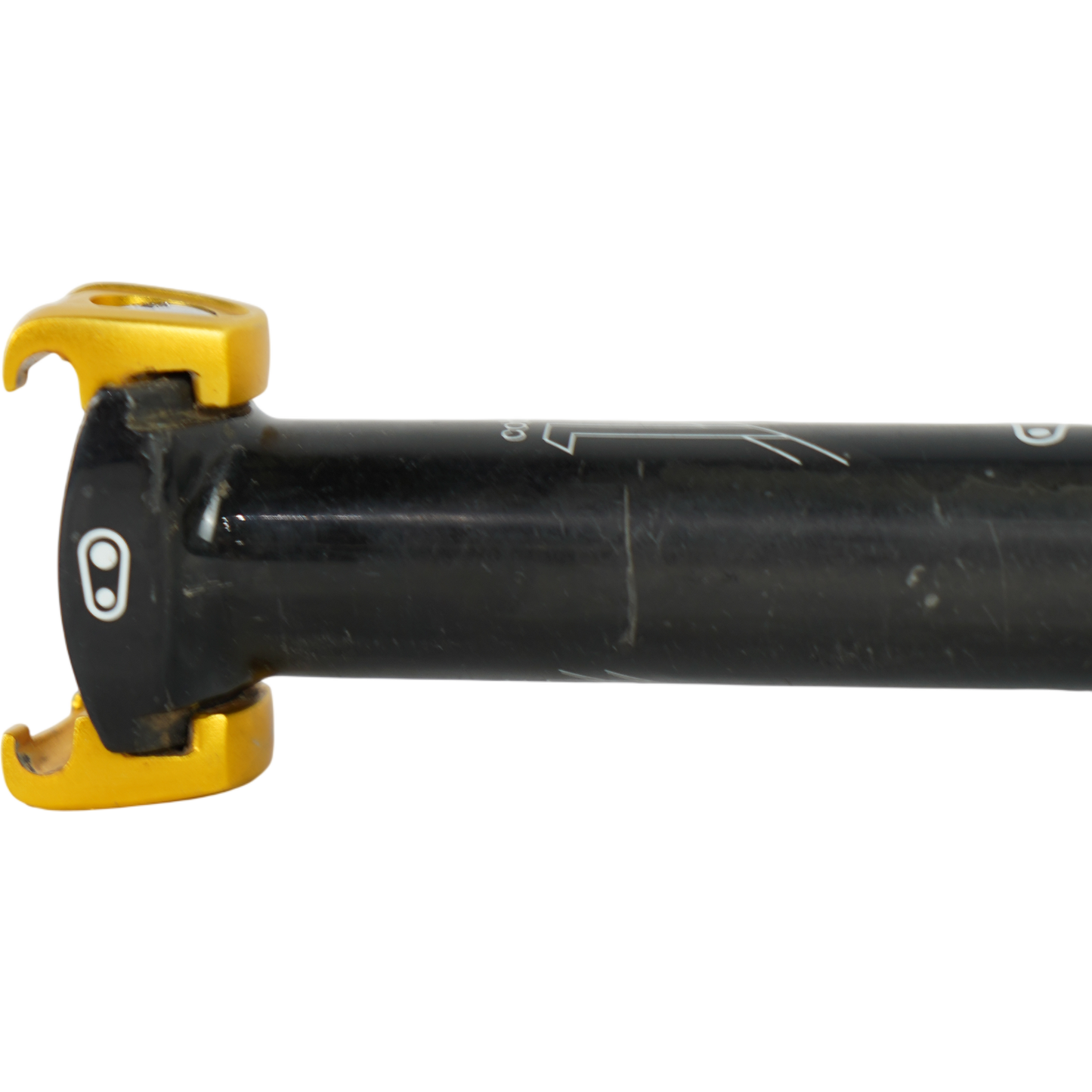 Crank Brothers Cobalt 11 Mountain Bike Seatpost W/ Gold Saddle Clamp
