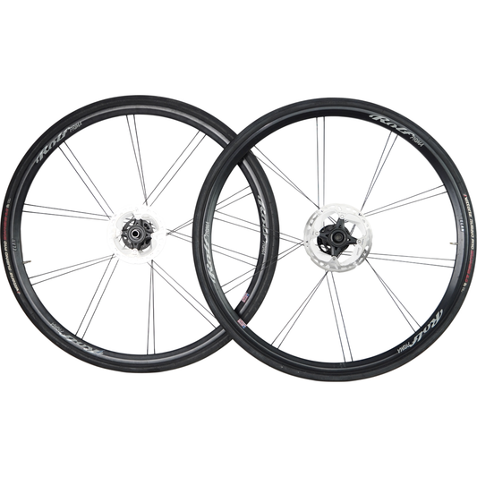 Rolf Prima Elan 700c Disc Brake Aluminum Road Wheelset W/ Tires & Rotors