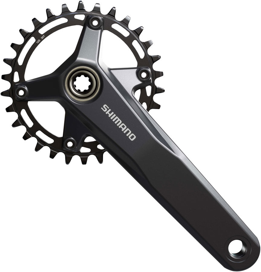 Shimano FC-MT520 Crankset - 170mm 12-Speed 30t 55mm Chainline Black