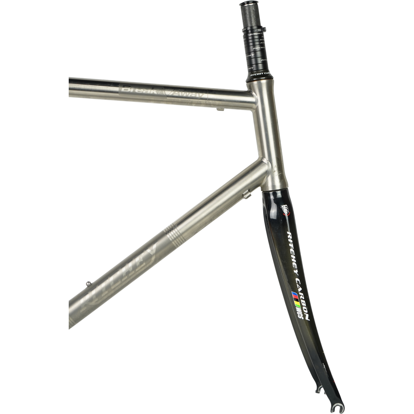 58cm Ritchey Titanium Breakaway 700c Rim Brake Road Frameset W/ Carbon Fork