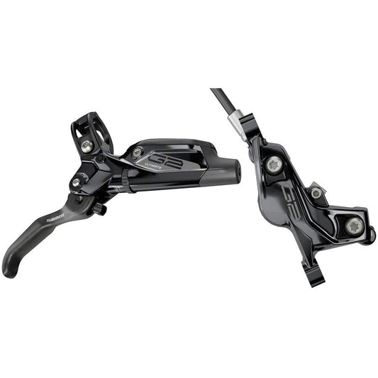 SRAM G2 Ultimate Disc Brake Lever - Front Hydraulic Post Mount Carbon Lever Titanium Hardware Gloss BLK A2