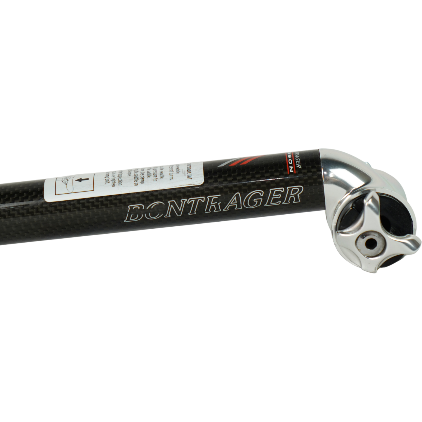 Bontrager Carbon 27.2x250mm Road Bike Seatpost W/ Adjustable Clamp Head