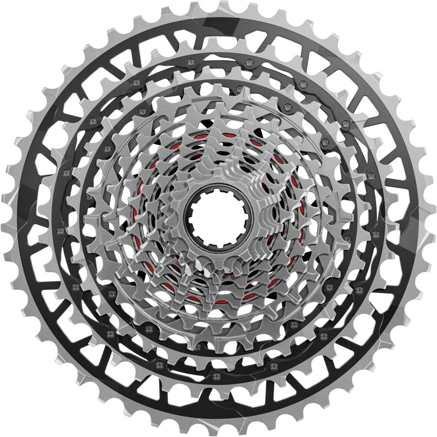 SRAM RED XPLR XG-1391 Cassette - 13-Speed 10-46t For XDR Driver BLK/Silver E1