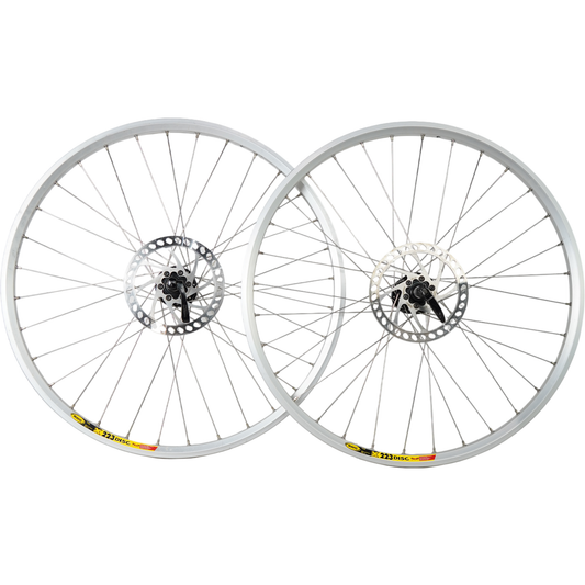Mavic X223 Disc 26in Disc Brake Clincher MTB Wheelset W/Real Design Hubs