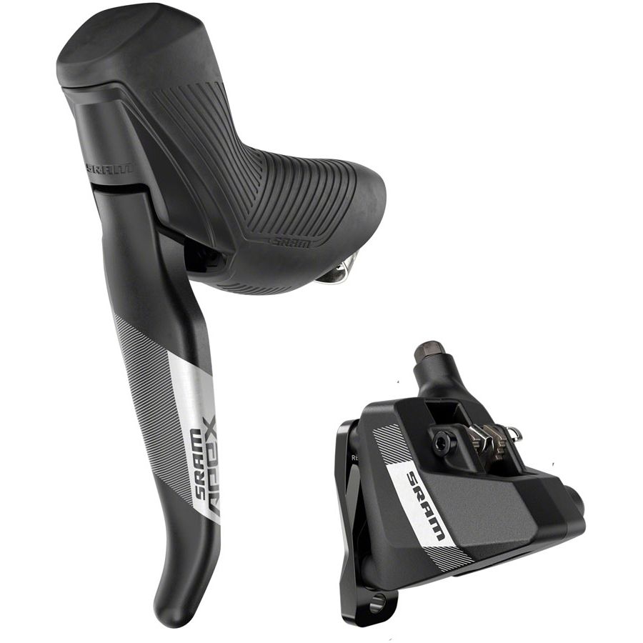 SRAM Apex Disc Brake Lever - Left/Rear Flat Mount 2-Piston 20mm Offset BLK A1