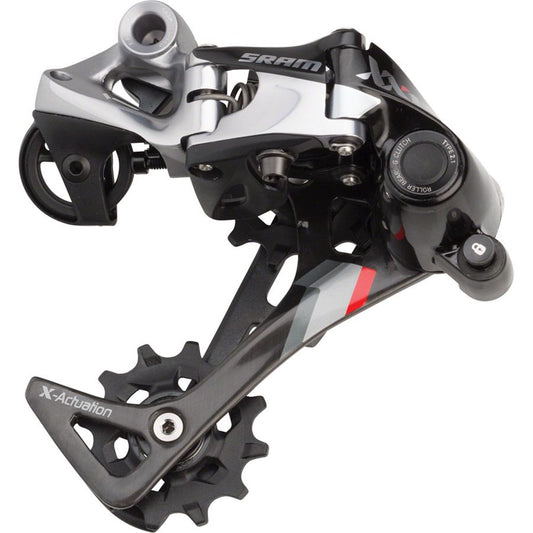 SRAM XX1 Rear Derailleur - 11 Speed Medium Cage Black/Red