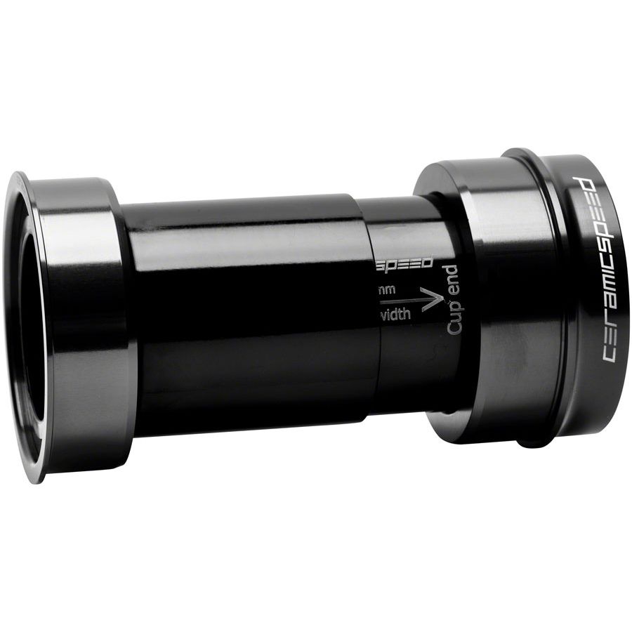 CeramicSpeed PF30A Road Bottom Bracket - DUB Road Spindle Black