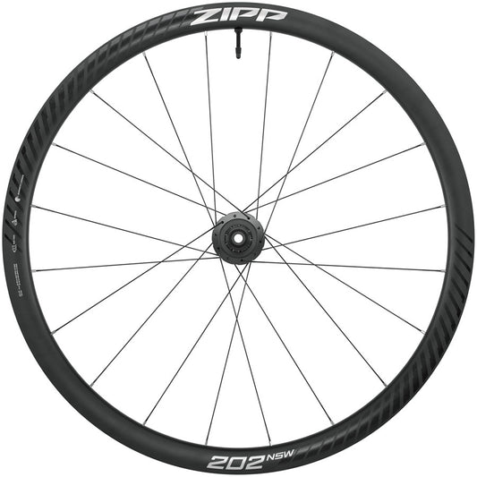 Zipp 202 NSW Rear Wheel - 700 12 x 142mm Center-Lock Tubeless Carbon HG 10/11 BLK/Dark Gray 20H A1