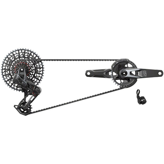 SRAM X0 T-Type Eagle Transmission Groupset - 175mm Crank 32t Chainring AXS POD Controller 10-52t Cassette Rear Derailleur Chain V2