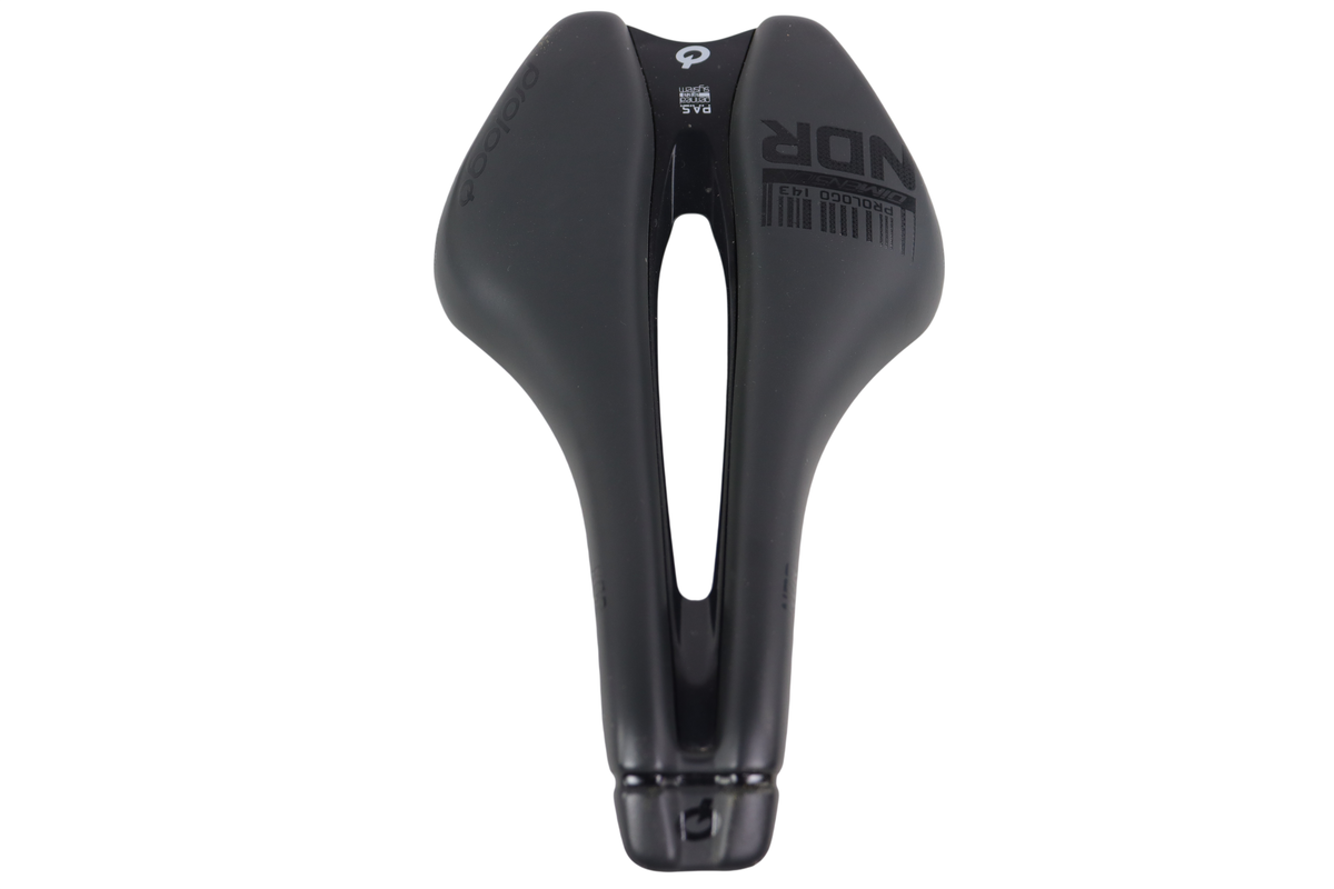 Prologo Dimension NDR 143mm Road Bike Saddle W/ Steel Rails